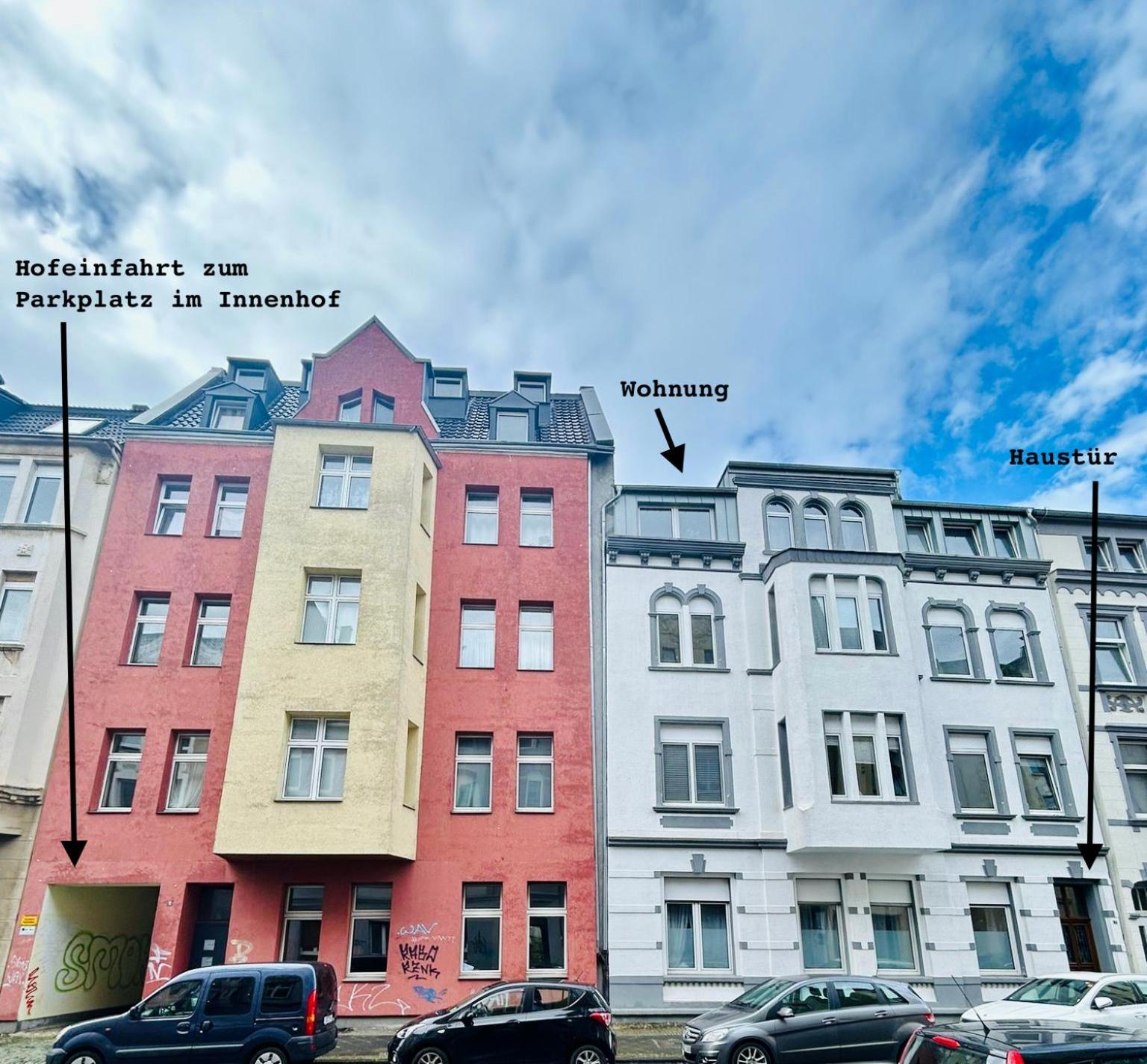Feelslikehome - Urbane Altbauwohnung Mit Dachterasse& Parkplatz بوخوم المظهر الخارجي الصورة